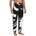 thumbnail image 4 of Kdxio Abstract Monochrome Profile Pattern Joggers,Sweatpants for Men with Pockets-Large, 4 of 5