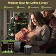 thumbnail image 6 of Electric Coffee Mug Warmer with 15oz Cup, 5-Temperature Settings, Digital Display & Timer, 6 of 6