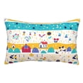 thumbnail image 1 of Fotbe Funny Farm Funda de Almohada Decorativa Estilo Occidental, Lujo en Algodón, Fundas para Almohadas King, Cojín Estampado para Decoración del Hogar-20"x30", 1 of 6
