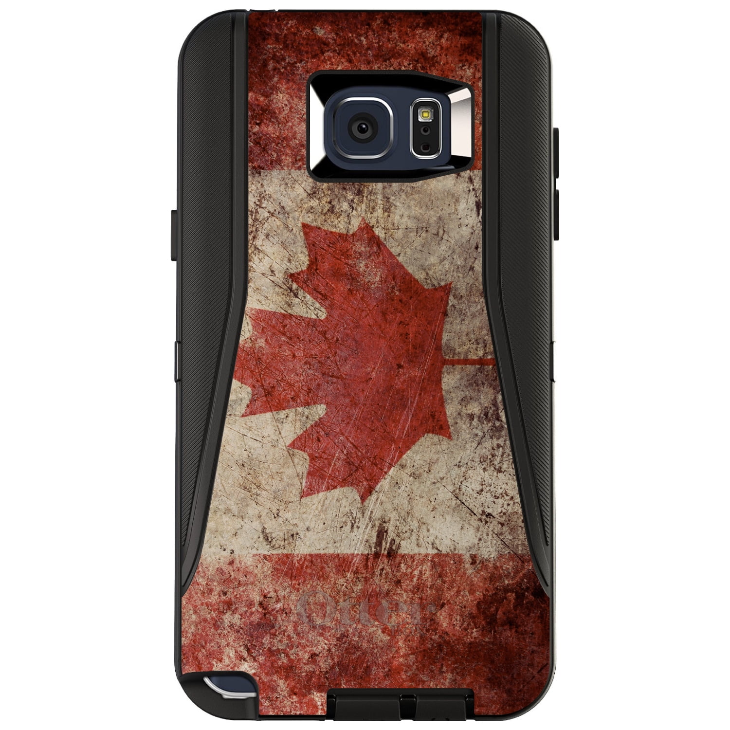 DistinctInk Custom Black OtterBox Defender Series Case for Samsung Galaxy Note 5...