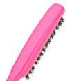 thumbnail image 2 of Professional Plastic Teasing Back Hair Combing Slim Line Styling Hair Brush, 2 of 8