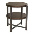 thumbnail image 2 of Breckinridge Table d'Appoint Ronde Brun Moyen, 2 of 5