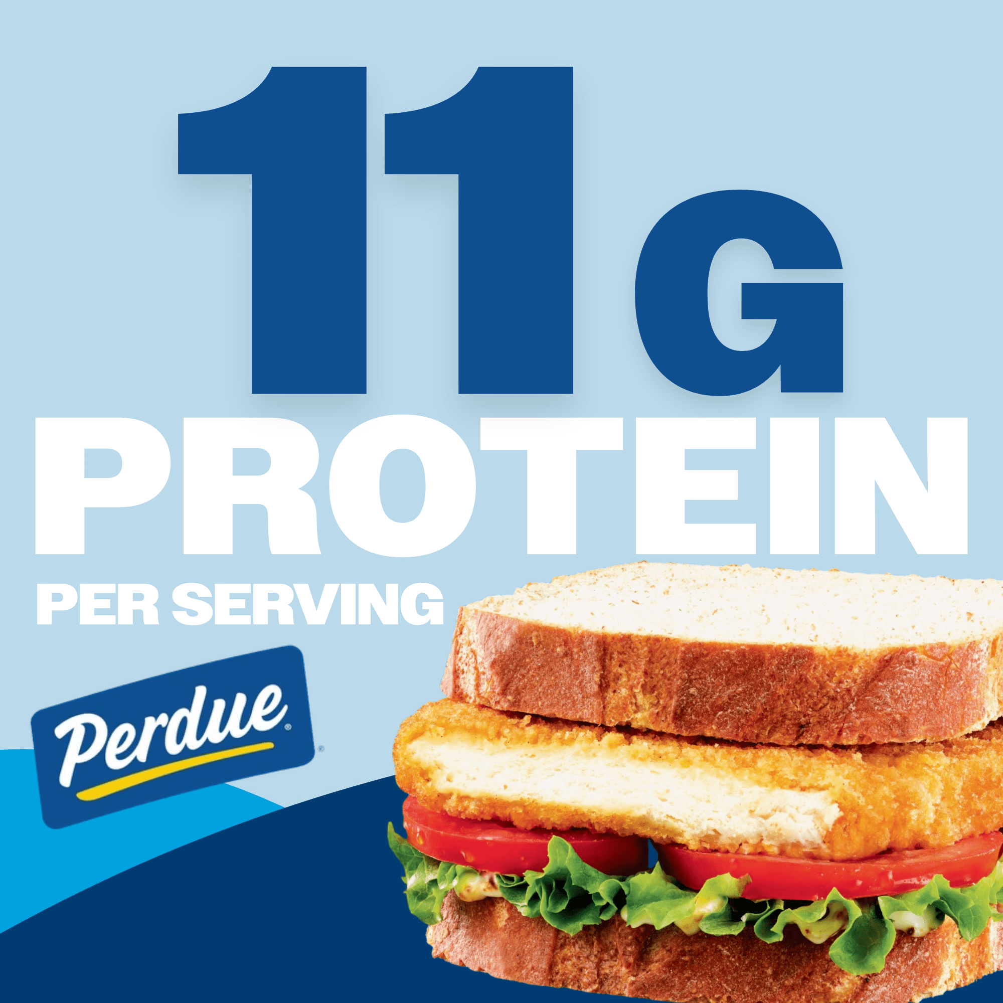 Perdue, No Antibiotics Ever, Refrigerated Breaded Chicken Breast Cutlet Patties, 12 oz. Tray