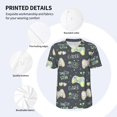thumbnail image 5 of Fotbe Gamers Baseball Jersey Shirt for Men and Women, Casual Short Sleeves Button Down T-Shirt-, 5 of 9