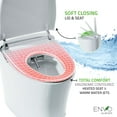ENVO Aura Smart Toilet Bidet with Remote & Auto Flush White
