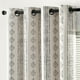 thumbnail image 2 of Cortinas Blackout Boho Jinchan 230cm de Largo Azul Beige 2 Paneles, 2 of 8