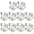 thumbnail image 2 of LLDI Stainless Steel Belt Clip for Cordless Screwdriver Screw Holder for MK Blower 10Pcs, 2 of 9