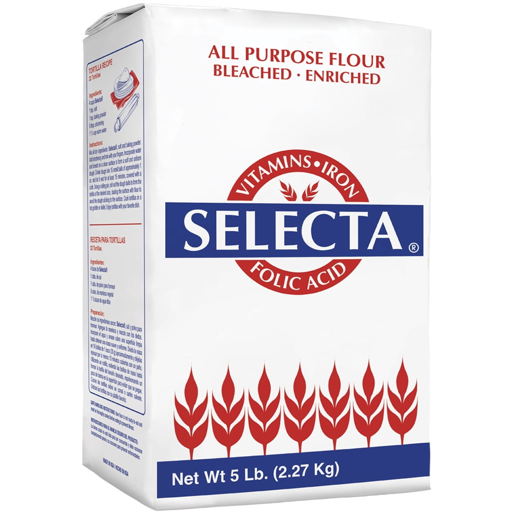 Selecta All Purpose Enriched Wheat Flour, 5 lbs.