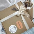 thumbnail image 3 of 150 Pcs Gift Tags Sticker Christmas, Gift Tag Stickers, Name Tag Stickers, Sticker Labels 1.25 X 2.28 Inch (kraft Brown), 3 of 4