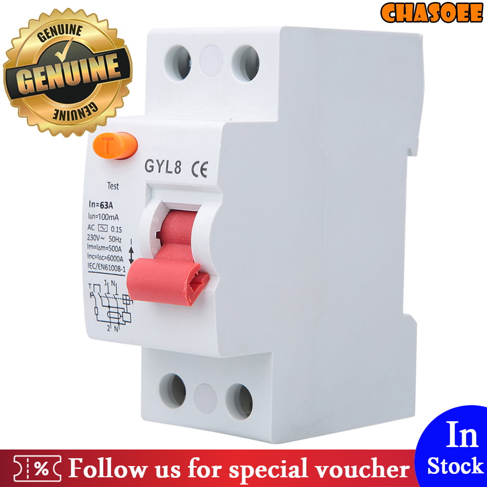 Details about   GYL8 50/60Hz Miniature Circuit Protection 1P Residual Current Circuit Breaker 
