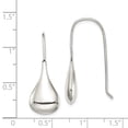 thumbnail image 2 of White Sterling Silver Earring Drop & Dangle Women'S 36 mm 13, 2 of 2