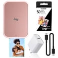 thumbnail image 1 of Canon IVY 2 Mini Photo Printer Pink, Bluetooth Portable, ZINK Paper 50 Sheets (International Model), 1 of 9