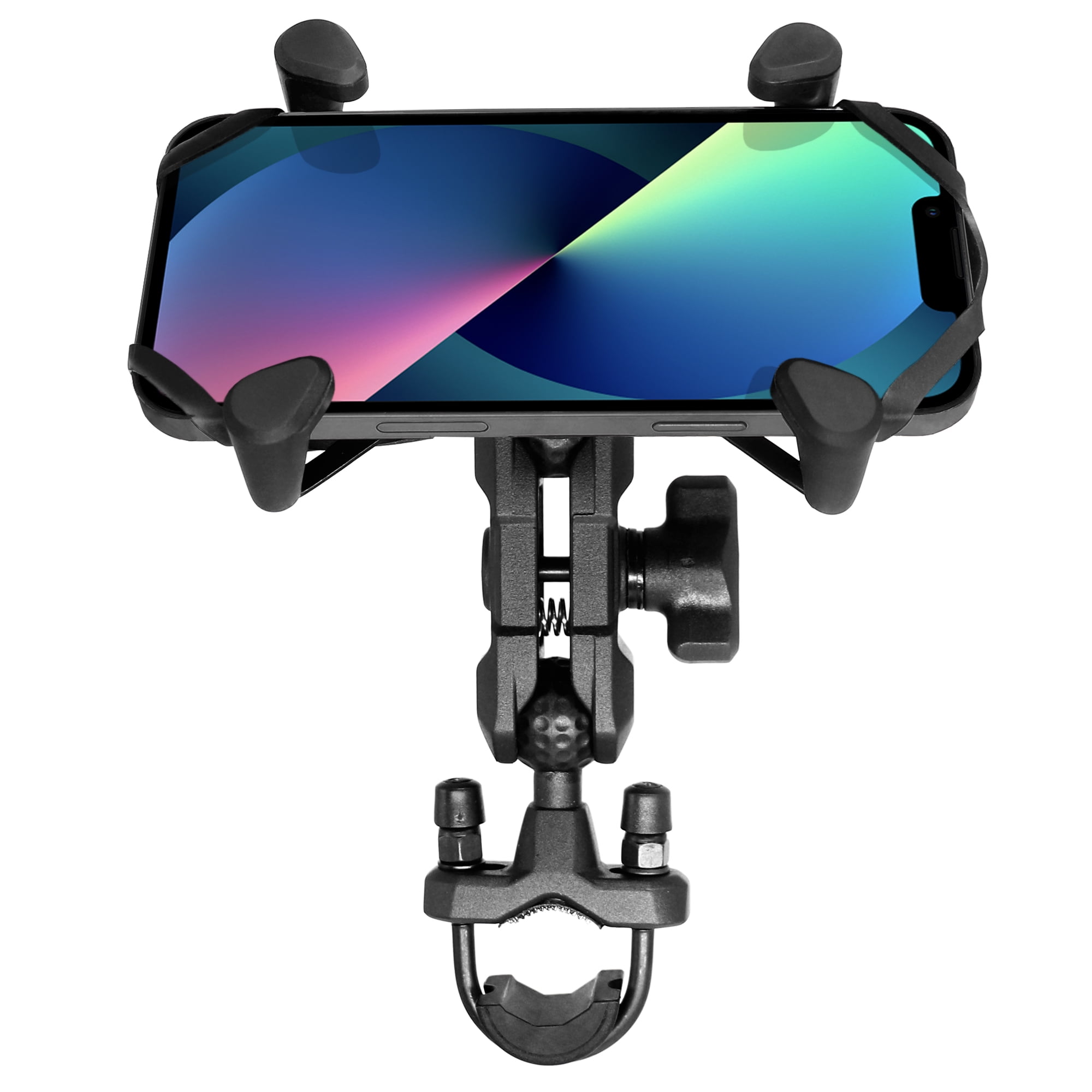 WINDFRD Motorcycle Phone Mount Firmly Grip Cellphone, Large Bike Cell