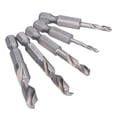 thumbnail image 3 of Drill Bits, Easy To Use Hex Shank Drill Bits Short Durable HSS  For Woodworking For Machining Drilling, 3 of 8