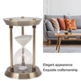 thumbnail image 3 of Metal Hourglass Sand Timer Decorative Vintage High Glossy Sand Replaceable Sandglass Clock, 3 of 5