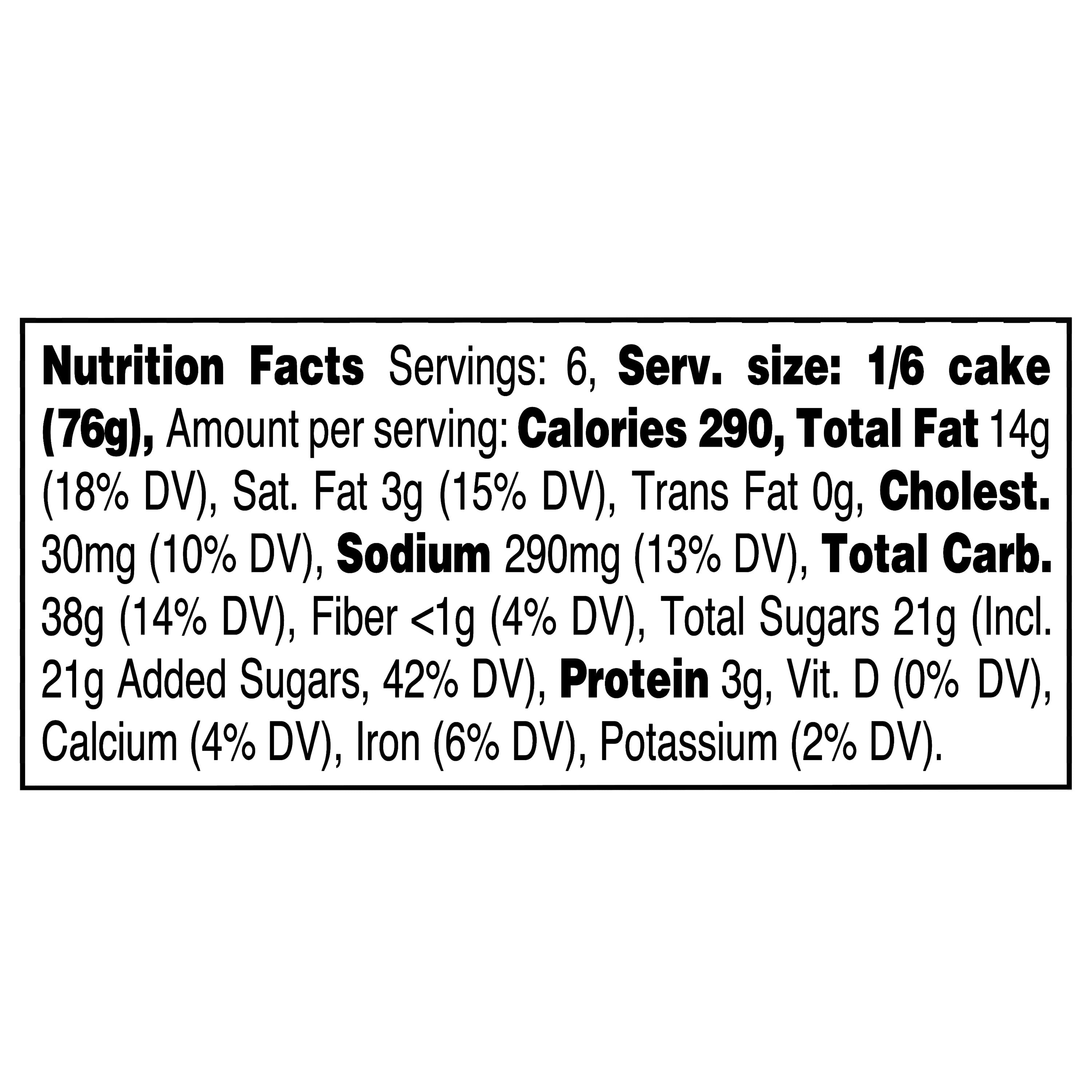 Marketside Raspberry Lemon Streusel Loaf Cake, 16 oz (Shelf Stable)