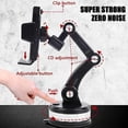 thumbnail image 2 of Car Phone Holder Mount, Universal Dashboard/Windshield/Window Phone Holder One-Button Strong Suction Cell Phone Car Mount (Black), 2 of 6