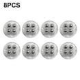 thumbnail image 3 of 8x Furniture Rollers Small Self Adhesive 4 Steel Ball Rollers Wheels 360°, 3 of 9