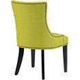 thumbnail image 3 of Side Dining Chair, Rivet Nailhead, Green, Fabric, Kitchen Cafe Bistro Hospitality Restaurant, Modern Contemporary HB32923, 3 of 4