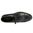 thumbnail image 4 of Santimon Men Genuine Leather Dress Boots Classic Casual Ankle Boots Black 10.5 US, 4 of 7