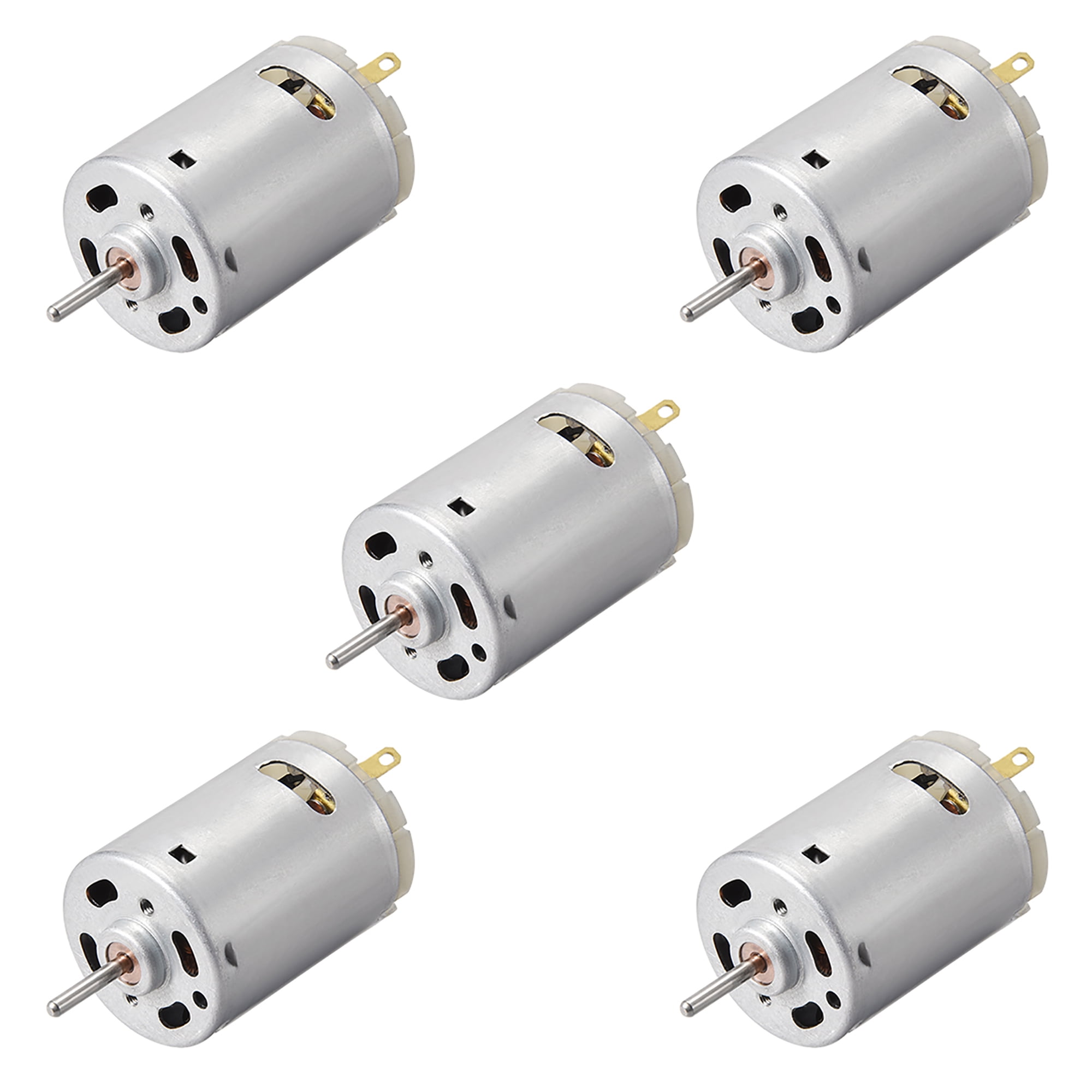 DC Motor 12V 6000RPM 0.1A Electric Motor Round Shaft for RC Boat Toys