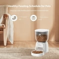 thumbnail image 3 of IMIPAW 4L WIFI Automatic Cat Feeder Smart Pet Feeder Cat Food Dispenser with App Remote Control, 3 of 10