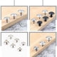 thumbnail image 3 of unbranded 20Ud Redondos De Inoxidable Para Muebles Puertas Y Cajones Hogar, 3 of 7