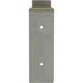 thumbnail image 4 of Ekena Millwork 2"W x 8"D x 6 3/4"H Steel Truss Shelf Bracket, Hammered Silver, 4 of 12