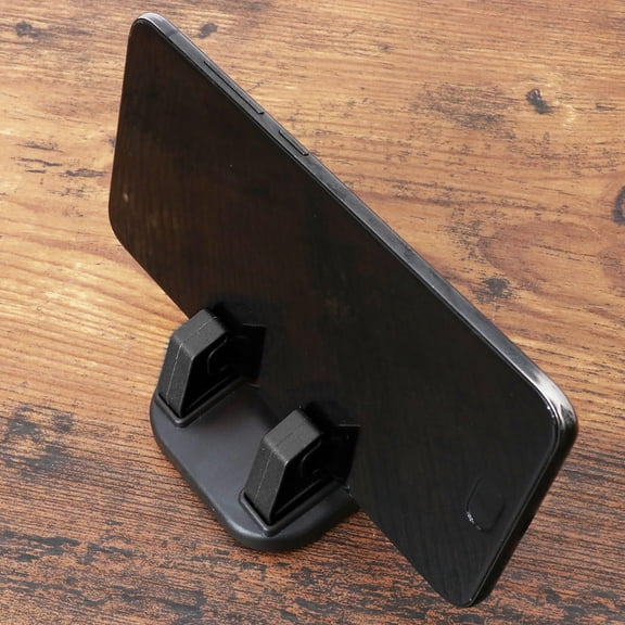 Homoyoyo Silicone Car Phone Holder Black 360 Degree Rotatable Mount for Hands-Free Viewing and Movies