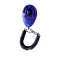 thumbnail image 2 of Flmtop Dog Puppy Pet Button Clicker Sound Keyring Clip Obedience Training Teaching Tool Dark Blue, 2 of 9