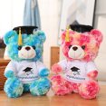 thumbnail image 3 of Cute Graduation Teddy Bear Toy with Cap & Gown Soft Stuffed Animal for Graduation Party Kids & Collectors, 3 of 7