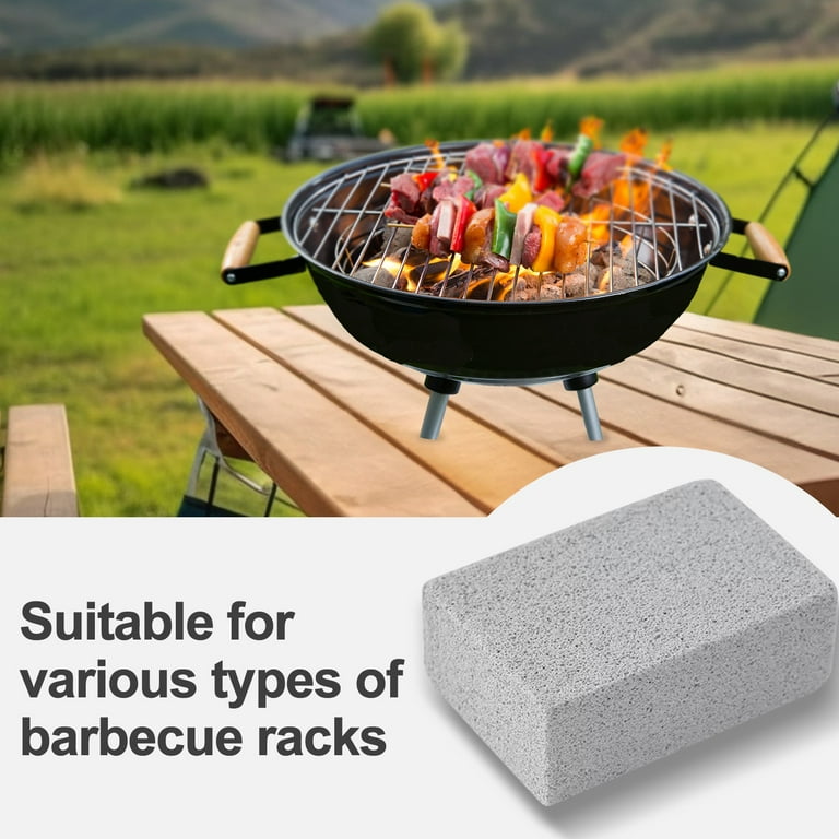 Kitchen Cleaning BBQ Cleaning Bricks Small Gray Bricks BBQ Pumice Cleaning Brush BBQ Grill Cleaning Tools Kitchen Cleaning Tools Household Cleaning House Cleaning Products Deep Cleaning Supplies Walma...
