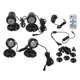 thumbnail image 1 of Foco LED RGB subacuático resistente al agua IP68 para fuentes, piscinas, estanques y acuarios, enchufe estadounidense de 100-240 V, iluminación exterior duradera, 1 of 8