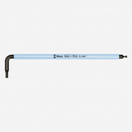 UPC: 4013288182500 | Wera 022630 5/64  x 101mm Hex + Ball End Hex L-key (Ice Blue)