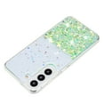 thumbnail image 3 of Luminous Case for Samsung Galaxy S23, Glow in the Dark Fluorescent Glitter Case for Women Girls, Bling Sparkle Lightweight Slim Shockproof Protective Phone Cover for Galaxy S23, Green, 3 of 6