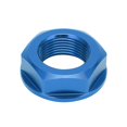 thumbnail image 1 of Motorcycle Rear Wheel Axle Nut M22x1.5 Aluminum Replacement For Kawasaki KX125 2003-2008 Blue, 1 of 4