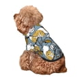 thumbnail image 5 of Honeii Cartoon Squirrel on Branch Print Small Dog Hoodies Pet Hooded Sweatshirts Fall Winter Puppy Cat Sweaters Warm Clothes for Small Dogs Outfits Costume-X-Large, 5 of 7