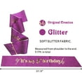 thumbnail image 3 of Meant2Tobe | 5Th Birthday Gifts For Girls5Th Birthday Tiara And Sash Purple5Th, 3 of 7