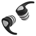 thumbnail image 1 of Tapón de silicona con reducción de ruido, impermeable, para dormir y nadar (Negro G), 1 of 4