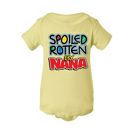

Infant Spoiled Rotten by Nana Bodysuit - Banana - 12M