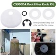 thumbnail image 3 of Kit de Bouton de Filtre de Piscine Compatible avec Hayward Star-Clear Plus C751-C900-C1200, 3 of 5