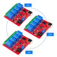 thumbnail image 4 of USB 4 Channel 5V 12V 24V Relays Board Intelligent Switching Controller ULN2803 for PC Automation Tasks, 4 of 5