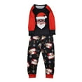thumbnail image 4 of GYRATEDREAM Matching Family Christmas Holiday Pajamas Family Pjs Set Sleepwear Santa Claus Xmas Jammies, 4 of 8