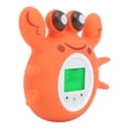 thumbnail image 3 of Crab Bath Thermometer Cartoon IPX7 Waterproof Digital Water Temperature Thermometer for Children, 3 of 5