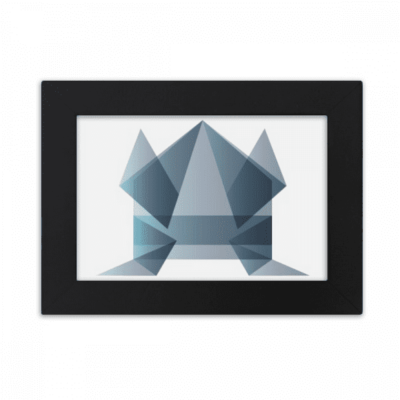 Origa Frog Geometric Shape Desktop Photo Frame Ornaments Picture Art Painting