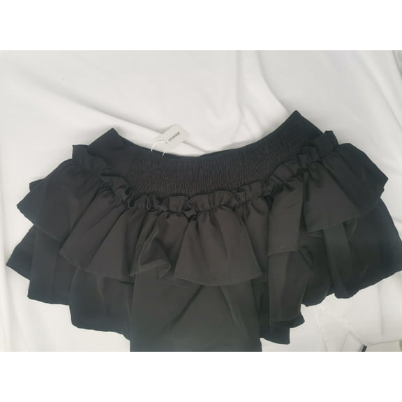 HFGEHQP skirt Elegant and Versatile Black Skirt for a Timeless and Stylish Look