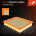 thumbnail image 5 of A-Premium Front 2-PC Engine Air Filter Compatible with Ford Ranger 2019 2020 2021 2022 2023 2.3L, Replace# EB3Z-9601B, EB3Z9601B, 5 of 8