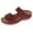 Red, variant on Jsaierl Womens Orthopedic Sandals Casual Summer Open Toe Sandals Comfy Arch Support Sandals Boho Breathable Sandal Size 4.5