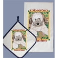 thumbnail image 1 of Pipsqueak Productions  Dish Towel and Pot Holder Set - Wheaten Terrier, 1 of 1