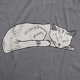thumbnail image 2 of Maternity Cat On Baby Bump T Shirt Funny Adorable Kitty Pregnancy Tee, 2 of 9